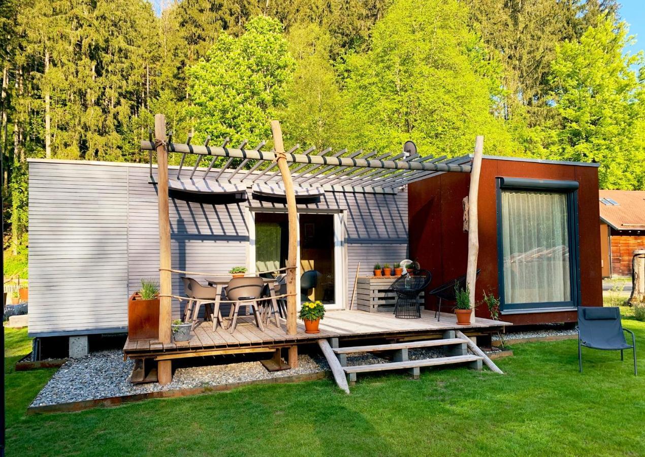Hjem - Tiny Homes Direkt Am Wald Zwischen Allgaeu & Bodensee Bergatreute Luaran gambar