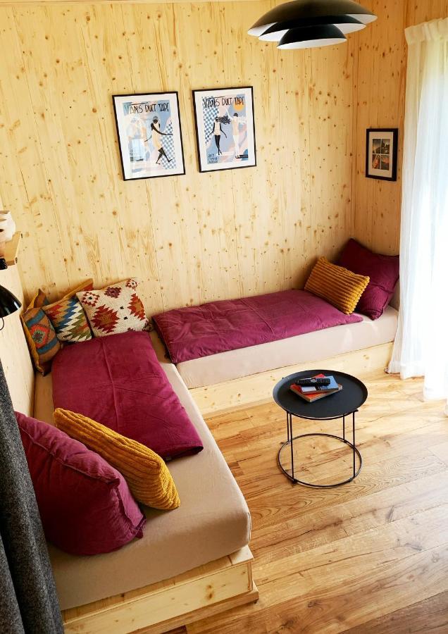 Hjem - Tiny Homes Direkt Am Wald Zwischen Allgaeu & Bodensee Bergatreute Luaran gambar