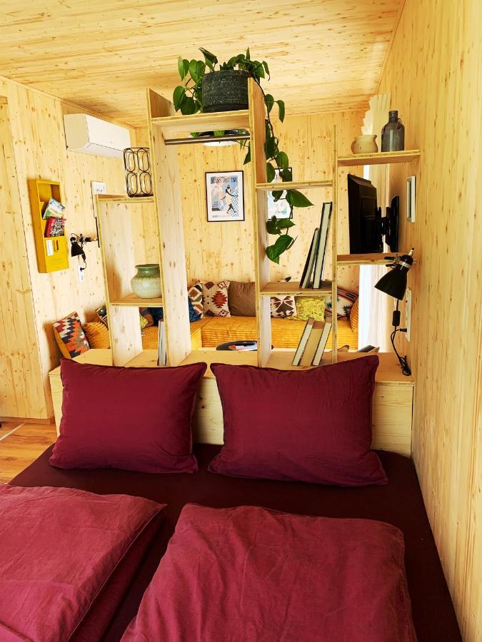 Hjem - Tiny Homes Direkt Am Wald Zwischen Allgaeu & Bodensee Bergatreute Luaran gambar