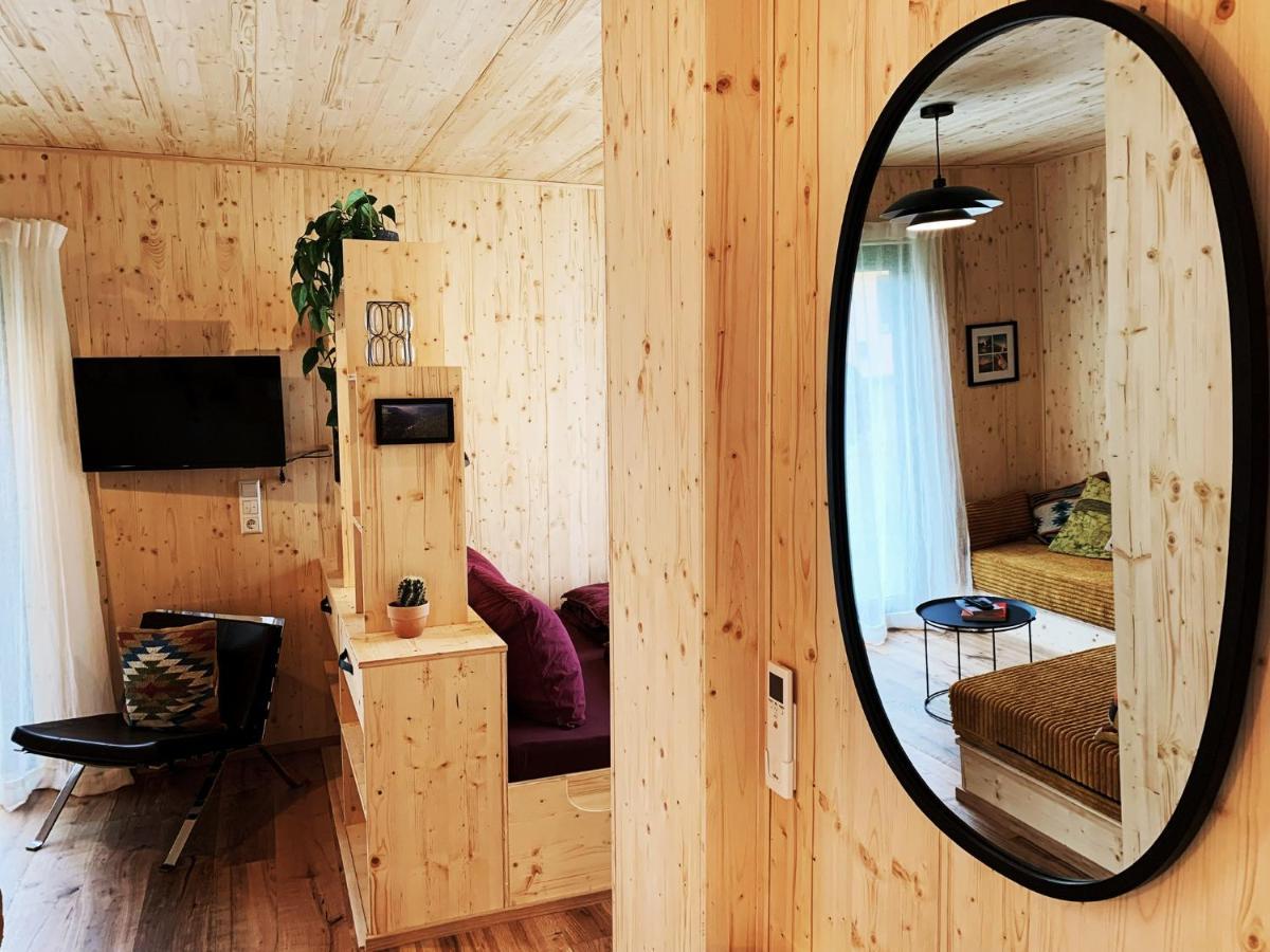 Hjem - Tiny Homes Direkt Am Wald Zwischen Allgaeu & Bodensee Bergatreute Luaran gambar