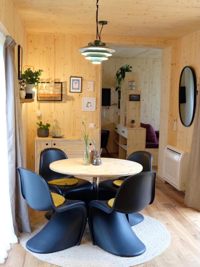 Hjem - Tiny Homes Direkt Am Wald Zwischen Allgaeu & Bodensee Bergatreute Luaran gambar