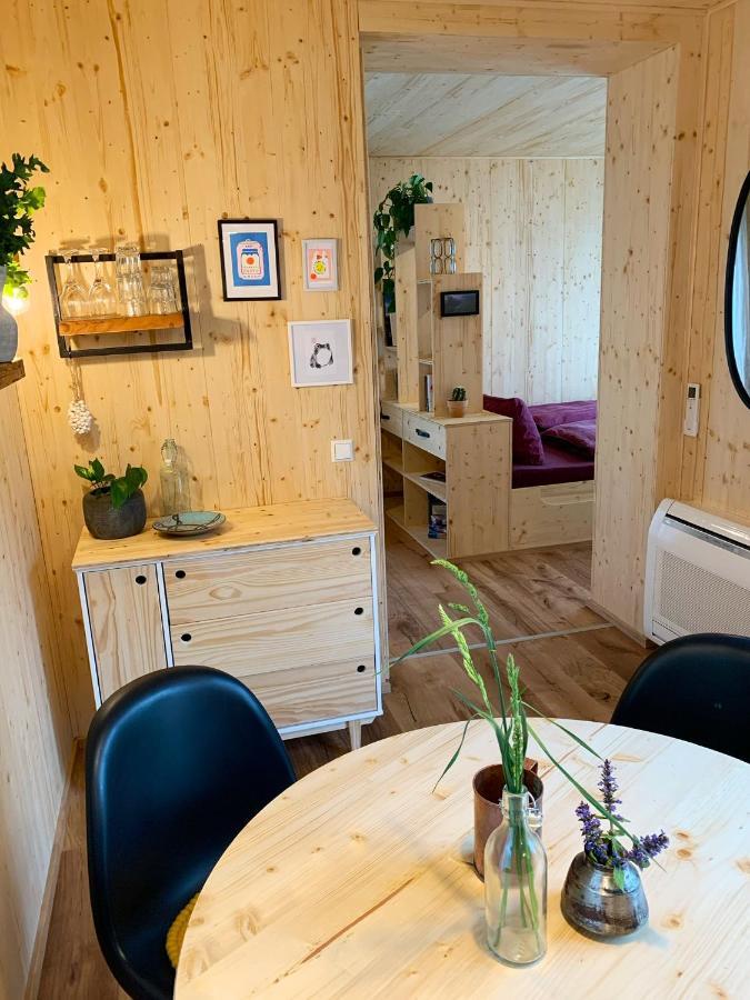 Hjem - Tiny Homes Direkt Am Wald Zwischen Allgaeu & Bodensee Bergatreute Luaran gambar