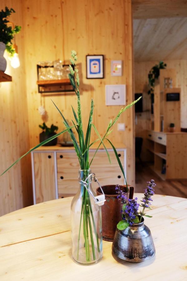 Hjem - Tiny Homes Direkt Am Wald Zwischen Allgaeu & Bodensee Bergatreute Luaran gambar