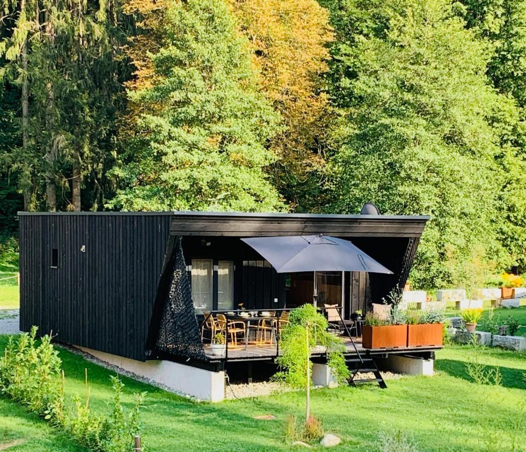 Hjem - Tiny Homes Direkt Am Wald Zwischen Allgaeu & Bodensee Bergatreute Luaran gambar